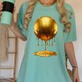 Baseball Dripping Drip Gold Sport Player Coach Baller Women's Comfort Colors T-Shirt Violet Baseball Dripping Drip Gold Sport Player Coach Baller Women's Comfort Colors T-Shirt Violet