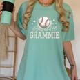 Baseball Grammie Sport Baseball Player Women's Comfort Colors T-Shirt Violet Baseball Grammie Sport Baseball Player Women's Comfort Colors T-Shirt Violet