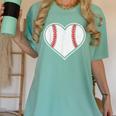 Baseball Heart Love Sport Valentines Day Men Women Boys Kids Women's Comfort Colors T-Shirt Violet Baseball Heart Love Sport Valentines Day Men Women Boys Kids Women's Comfort Colors T-Shirt Violet