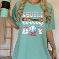 Baseball Ice Cream Drip Abuelo Of The Birthday Boy Women's Comfort Colors T-Shirt Violet