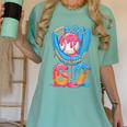 Baseball Ice Cream Drip Six Seven Gen Alpha Slang Meme 67 Women's Comfort Colors T-Shirt Violet