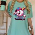 Baseball Ice Cream Shirt Cool Baseball Drip For Boys Women's Comfort Colors T-Shirt Violet Baseball Ice Cream Shirt Cool Baseball Drip For Boys Women's Comfort Colors T-Shirt Violet