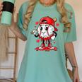 Baseball Ice Cream Valentine Dripping Game Day Men Boys Kids Women's Comfort Colors T-Shirt Violet Baseball Ice Cream Valentine Dripping Game Day Men Boys Kids Women's Comfort Colors T-Shirt Violet