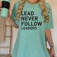 Baseball Lead Never Follow Leaders Team Captain Leadership Premium Tri-Blend Women's Comfort Colors T-Shirt Violet