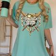 Baseball Life Lifestyle Home Plate Camo Ice Cream Drip Kids Women's Comfort Colors T-Shirt Violet