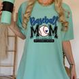 Baseball Mom Blue Varsity Baseball Mama Cute Mother's Day Women's Comfort Colors T-Shirt Violet Baseball Mom Blue Varsity Baseball Mama Cute Mother's Day Women's Comfort Colors T-Shirt Violet
