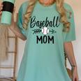 Baseball Mom Cute Arrow Father's Mother's Xmas Day Women's Comfort Colors T-Shirt Violet Baseball Mom Cute Arrow Father's Mother's Xmas Day Women's Comfort Colors T-Shirt Violet