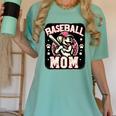 Baseball Mom Dog Mother's In My Baseball Mom Era Women's Comfort Colors T-Shirt Violet Baseball Mom Dog Mother's In My Baseball Mom Era Women's Comfort Colors T-Shirt Violet