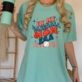In My Baseball Mom Era Groovy Mom Baseball Mama Mother's Day Women's Comfort Colors T-Shirt Violet In My Baseball Mom Era Groovy Mom Baseball Mama Mother's Day Women's Comfort Colors T-Shirt Violet