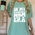 In My Baseball Mom Era Groovy Retro Women's Comfort Colors T-Shirt Violet In My Baseball Mom Era Groovy Retro Women's Comfort Colors T-Shirt Violet