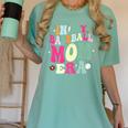 In My Baseball Mom Era Baseball Mama Premium Women's Comfort Colors T-Shirt Violet In My Baseball Mom Era Baseball Mama Premium Women's Comfort Colors T-Shirt Violet