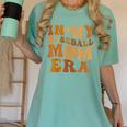 In My Baseball Mom Era For Mama Women's Comfort Colors T-Shirt Violet In My Baseball Mom Era For Mama Women's Comfort Colors T-Shirt Violet