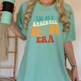 In My Baseball Mom Era Baseball Retro Groovy Mom Women's Comfort Colors T-Shirt Violet In My Baseball Mom Era Baseball Retro Groovy Mom Women's Comfort Colors T-Shirt Violet