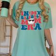 In My Baseball Mom Era Smile Face Retro Women's Comfort Colors T-Shirt Violet
