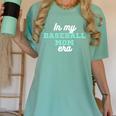 In My Baseball Mom Era Tee Game Day Baseball Mom Life Women's Comfort Colors T-Shirt Violet