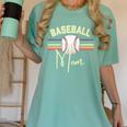 BASEBALL MOM Fun RETRO LOOK Premium Women's Comfort Colors T-Shirt Violet BASEBALL MOM Fun RETRO LOOK Premium Women's Comfort Colors T-Shirt Violet
