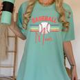 BASEBALL MOM Fun RETRO LOOK Women's Comfort Colors T-Shirt Violet BASEBALL MOM Fun RETRO LOOK Women's Comfort Colors T-Shirt Violet