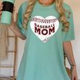 Baseball Mom Heart Love Mother's Day Game Day Support Women's Comfort Colors T-Shirt Violet Baseball Mom Heart Love Mother's Day Game Day Support Women's Comfort Colors T-Shirt Violet