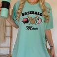 Baseball Mom Leopard Heart Game Day Love Mommy Women's Comfort Colors T-Shirt Violet Baseball Mom Leopard Heart Game Day Love Mommy Women's Comfort Colors T-Shirt Violet