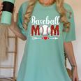 Baseball Mom Leopard Sports Players Mother's Day Women's Comfort Colors T-Shirt Violet Baseball Mom Leopard Sports Players Mother's Day Women's Comfort Colors T-Shirt Violet