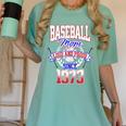 Baseball Mom Loud & Proud Since 1973 Women's Comfort Colors T-Shirt Violet Baseball Mom Loud & Proud Since 1973 Women's Comfort Colors T-Shirt Violet