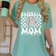 In My Baseball Mom Mama Era Leopard Mom Baseball Women's Comfort Colors T-Shirt Violet In My Baseball Mom Mama Era Leopard Mom Baseball Women's Comfort Colors T-Shirt Violet