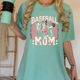 Baseball Mom Mama Mother's Cat In My Baseball Mom Era Women's Comfort Colors T-Shirt Violet Baseball Mom Mama Mother's Cat In My Baseball Mom Era Women's Comfort Colors T-Shirt Violet