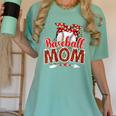 Baseball Mom Mama Mother's Day Leopard Sport Mom Mama Women's Comfort Colors T-Shirt Violet Baseball Mom Mama Mother's Day Leopard Sport Mom Mama Women's Comfort Colors T-Shirt Violet