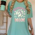 Baseball Mom Mama Mother's Dog In My Baseball Mom Era Women's Comfort Colors T-Shirt Violet Baseball Mom Mama Mother's Dog In My Baseball Mom Era Women's Comfort Colors T-Shirt Violet