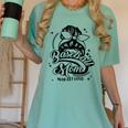 Baseball Mom May Get Loud Messy Bun Mother's Day Women's Comfort Colors T-Shirt Violet Baseball Mom May Get Loud Messy Bun Mother's Day Women's Comfort Colors T-Shirt Violet