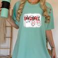Baseball Mom Mommy Baseball Player Women's Comfort Colors T-Shirt Violet