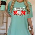 Baseball Mom Mother's Day For Mom Game Day Outfit Women's Comfort Colors T-Shirt Violet