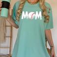 Baseball Mom Mother's Day Mama Sport Women's Comfort Colors T-Shirt Violet
