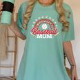Baseball Mom Rainbow Great Team Mom Premium Women's Comfort Colors T-Shirt Violet Baseball Mom Rainbow Great Team Mom Premium Women's Comfort Colors T-Shirt Violet