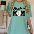 Baseball Mom Senior 2025 Mama Baseball Players High School Women's Comfort Colors T-Shirt Violet Baseball Mom Senior 2025 Mama Baseball Players High School Women's Comfort Colors T-Shirt Violet