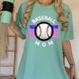 Baseball Mom Sports Mom Proud Baseball Mom Premium Women's Comfort Colors T-Shirt Violet