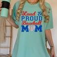 Baseball Mom Tee Loud & Proud Baseball Mom Women's Comfort Colors T-Shirt Violet Baseball Mom Tee Loud & Proud Baseball Mom Women's Comfort Colors T-Shirt Violet