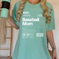 Baseball Mom Graphic Tees For Women Women's Comfort Colors T-Shirt Violet Baseball Mom Graphic Tees For Women Women's Comfort Colors T-Shirt Violet