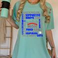 Baseball Mom Traits For Great Mothers Grey And Blue Women's Comfort Colors T-Shirt Violet Baseball Mom Traits For Great Mothers Grey And Blue Women's Comfort Colors T-Shirt Violet