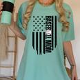 Baseball Mom USA Flag Baseball Mama Day Vibes Mama Women's Comfort Colors T-Shirt Violet