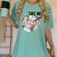 Baseball Moms Cute Take Me To The Ballpark Sports Athletic Women's Comfort Colors T-Shirt Violet Baseball Moms Cute Take Me To The Ballpark Sports Athletic Women's Comfort Colors T-Shirt Violet