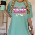 Baseball Moms I'm Not Just His Mom Baseball Mama Women's Comfort Colors T-Shirt Violet Baseball Moms I'm Not Just His Mom Baseball Mama Women's Comfort Colors T-Shirt Violet