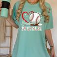 Baseball Nona Family Matching Cute Baseball Lover Women's Comfort Colors T-Shirt Violet