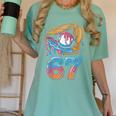 Baseball Player 67 Number 67th Sports Ice Cream Drip Women's Comfort Colors T-Shirt Violet Baseball Player 67 Number 67th Sports Ice Cream Drip Women's Comfort Colors T-Shirt Violet