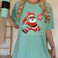 Baseball Santa 67 Baseball Christmas Pajamas Xmas Men Boy 67 Women's Comfort Colors T-Shirt Violet Baseball Santa 67 Baseball Christmas Pajamas Xmas Men Boy 67 Women's Comfort Colors T-Shirt Violet