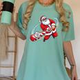 Baseball Santa 67 Christmas Xmas Pajamas Boys Women's Comfort Colors T-Shirt Violet Baseball Santa 67 Christmas Xmas Pajamas Boys Women's Comfort Colors T-Shirt Violet