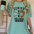 Baseball Senior Mom 2026 The Final Inning Women's Comfort Colors T-Shirt Violet Baseball Senior Mom 2026 The Final Inning Women's Comfort Colors T-Shirt Violet