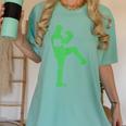 Baseball Shamrock St Patrick's Day Saint Paddy's Women's Comfort Colors T-Shirt Violet Baseball Shamrock St Patrick's Day Saint Paddy's Women's Comfort Colors T-Shirt Violet
