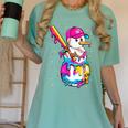 Baseball Snowman Drip Christmas Baseball Boys Men Kids Women's Comfort Colors T-Shirt Violet Baseball Snowman Drip Christmas Baseball Boys Men Kids Women's Comfort Colors T-Shirt Violet