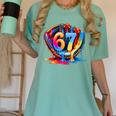 Baseball Stuff Six Seven 67 Ice Cream Drip 6 7 Baseball Kids Women's Comfort Colors T-Shirt Violet Baseball Stuff Six Seven 67 Ice Cream Drip 6 7 Baseball Kids Women's Comfort Colors T-Shirt Violet